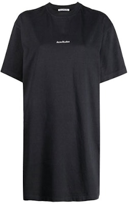 (W) Acne Studios SS21 小标志黑色棉质T恤。 A20281-900 Buy (W) Acne Studios SS21 小标志黑色棉质T恤。 A20281-900