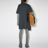 (W) Acne Studios SS21 小标志黑色棉质T恤。 A20281-900 Shop (W) Acne Studios SS21 小标志黑色棉质T恤。 A20281-900