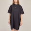 Purchase (W) Acne Studios SS21 小标志黑色棉质T恤。 A20281-900