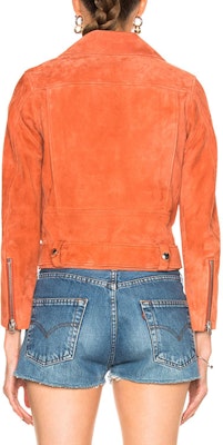 (W) 아크네 스튜디오 SS21 스웨이드 스타일 집 자켓 오렌지 핑크 1AA171-82A Purchase (W) 아크네 스튜디오 SS21 스웨이드 스타일 집 자켓 오렌지 핑크 1AA171-82A