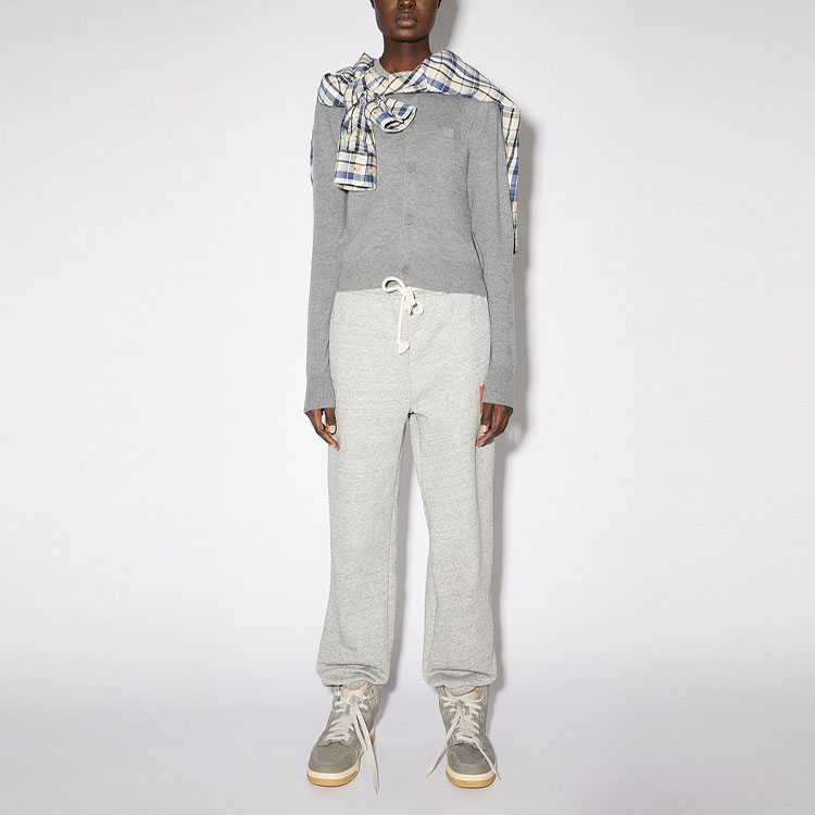 Lookbook (Women) Acne Studios SS21 Wool Knit Cardigan Sweater Grey A60280-990