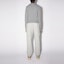 Shop (Women) Acne Studios SS21 Wool Knit Cardigan Sweater Grey A60280-990
