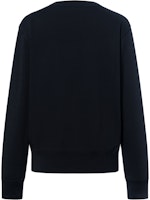 (Women) Acne Studios SS22 Black Oversized Crewneck Sweatshirt with Face Logo. AI0096-900 (Women) Acne Studios SS22 Black Oversized Crewneck Sweatshirt with Face Logo. AI0096-900
