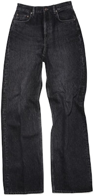 (W) Acne Studios SS22 黑色宽腿休闲牛仔裤. A00335-900 Buy (W) Acne Studios SS22 黑色宽腿休闲牛仔裤. A00335-900