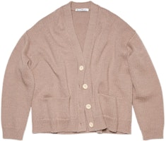 (Women) Acne Studios SS22 Brown V-Neck Wool Sweater Pullover. A60336-ADV (Women) Acne Studios SS22 Brown V-Neck Wool Sweater Pullover. A60336-ADV