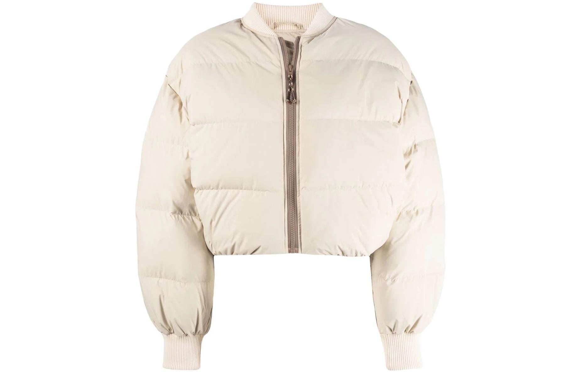 Order (Women) Acne Studios SS22  Cropped Down Jacket Off-White A90416-ADY