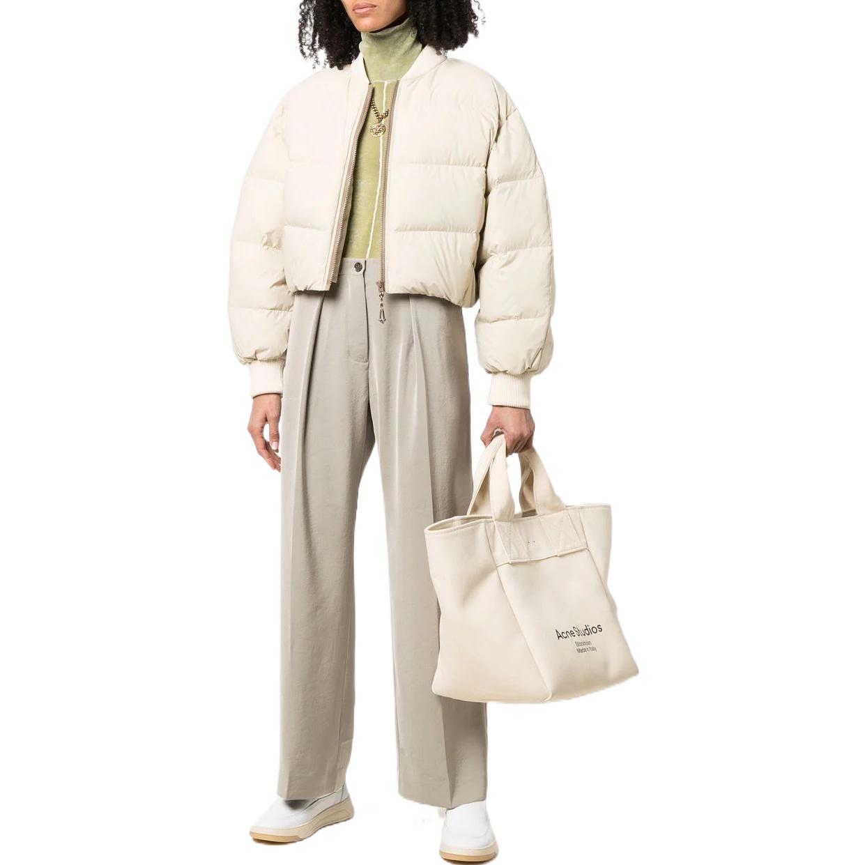 Lookbook (Women) Acne Studios SS22  Cropped Down Jacket Off-White A90416-ADY