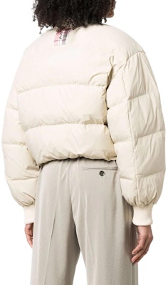 (Women) Acne Studios SS22 Cropped Down Jacket Off-White A90416-ADY Shop (Women) Acne Studios SS22 Cropped Down Jacket Off-White A90416-ADY