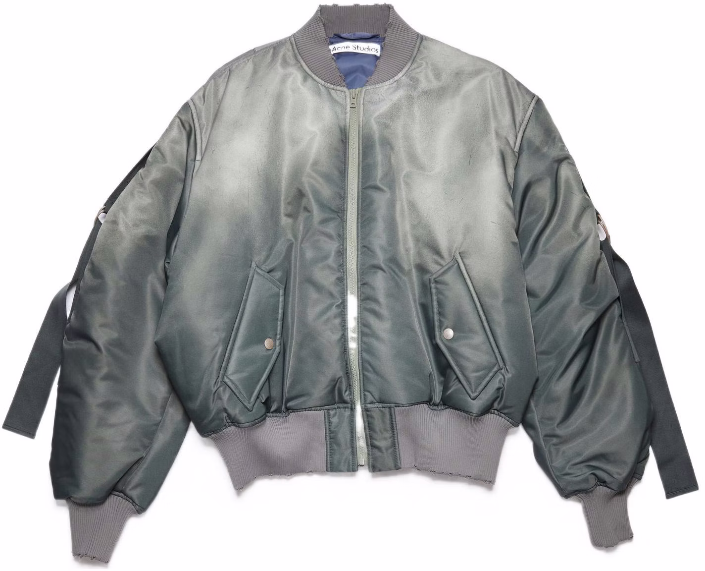 women-acne-studios-ss-22-green-bomber-jacket-with-zipper-pure-color-design-a90443-aay