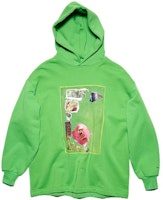 (W) Acne Studios SS22 綠色印花寬鬆連帽衫套頭上衣。 AI0122-AB8 Order (W) Acne Studios SS22 綠色印花寬鬆連帽衫套頭上衣。 AI0122-AB8