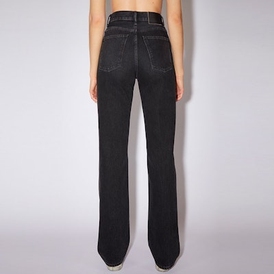(W) Acne Studios SS22 高腰喇叭黑色牛仔裤 复古纯棉。 A00342-900 Shop (W) Acne Studios SS22 高腰喇叭黑色牛仔裤 复古纯棉。 A00342-900