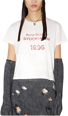 (W) Acne Studios SS22 标志印花T恤 浅橙色 AL0285-ACA Buy (W) Acne Studios SS22 标志印花T恤 浅橙色 AL0285-ACA