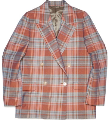(W) Blazer Cruzado de Cuadros Multicolor Acne Studios SS22 AH0191-AO9 Buy (W) Blazer Cruzado de Cuadros Multicolor Acne Studios SS22 AH0191-AO9