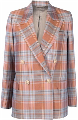 (W) Blazer Cruzado de Cuadros Multicolor Acne Studios SS22 AH0191-AO9 Order (W) Blazer Cruzado de Cuadros Multicolor Acne Studios SS22 AH0191-AO9