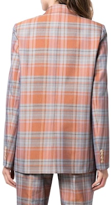 (W) Blazer Cruzado de Cuadros Multicolor Acne Studios SS22 AH0191-AO9 Shop (W) Blazer Cruzado de Cuadros Multicolor Acne Studios SS22 AH0191-AO9