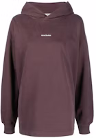 (Women) Acne Studios SS22 Purple Logo Embroidered Pullover Sweatshirt. AI0083-AD6 (Women) Acne Studios SS22 Purple Logo Embroidered Pullover Sweatshirt. AI0083-AD6