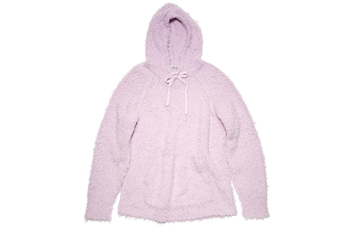 (Women) Acne Studios SS22  Purple Pullover Hoodie Sweater. A60380-CSS