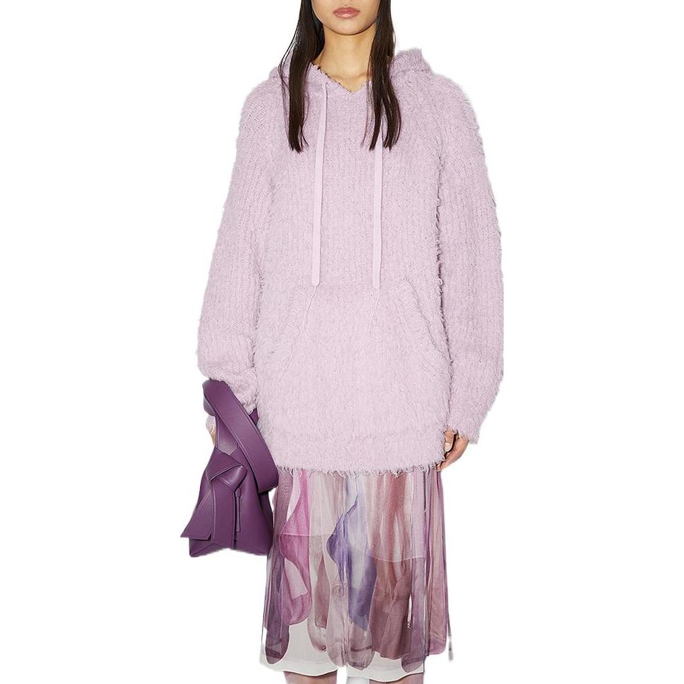(Women) Acne Studios SS22  Purple Pullover Hoodie Sweater. A60380-CSS 圖 3
