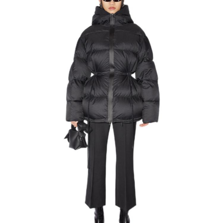 Lookbook (W) Acne Studios SS22 黑色抽绳连帽羽绒夹克 A90471-900