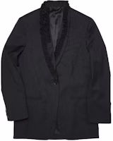 (Women) Acne Studios SS22 Single-Breasted Long Sleeve Blazer Black. AH0192-900 (Women) Acne Studios SS22 Single-Breasted Long Sleeve Blazer Black. AH0192-900