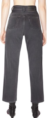 (W) Acne Studios SS22 复古洗高腰宽腿牛仔裤 黑灰色. A00372-AA3 Shop (W) Acne Studios SS22 复古洗高腰宽腿牛仔裤 黑灰色. A00372-AA3
