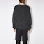 Shop (W) Acne Studios SS22 黑色羊毛羊絨圓領毛衣 寬鬆款式 A60384-AA2