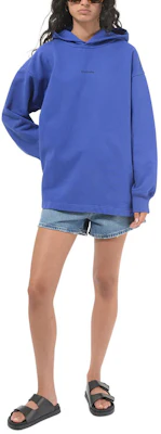 (W) Acne Studios SS22 藍色刺繡Logo套頭衛衣 AI0083-BCE Shop (W) Acne Studios SS22 藍色刺繡Logo套頭衛衣 AI0083-BCE