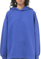 Details for (Women) Acne Studios SS22 Blue Pullover Sweatshirt with Logo Embroidery AI0083-BCE
