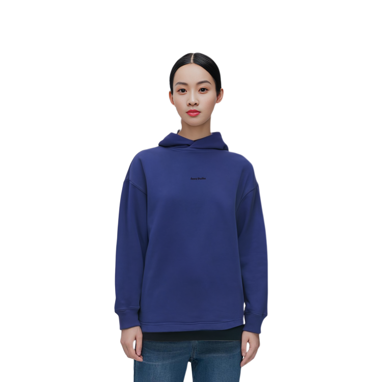 Sizing (W) Acne Studios SS22 藍色刺繡Logo套頭衛衣 AI0083-BCE