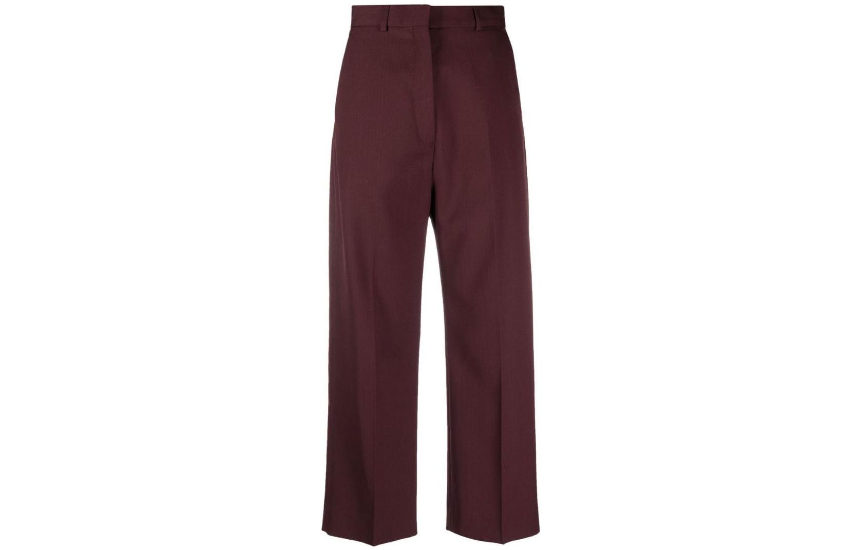Order (W) Pantalones Anchos Tobilleros Rectos Marrones Acne Studios SS22 AK0558-AD6
