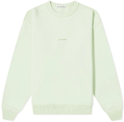 (W) 아크네 스튜디오 SS22 자수 로고 크루넥 스웻셔츠 여성 라이트 그린. AI0067-ABI Buy (W) 아크네 스튜디오 SS22 자수 로고 크루넥 스웻셔츠 여성 라이트 그린. AI0067-ABI