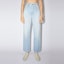 Shop (Women) Acne Studios SS22 High-Waist Washed Straight-Leg Jeans 1993 Women Light Blue A00337-AAV