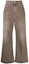 Buy (W) Acne Studios SS22 Jeans High-Waisted Wide-Leg Wanita 2022F Coklat Muda A00346-AEK