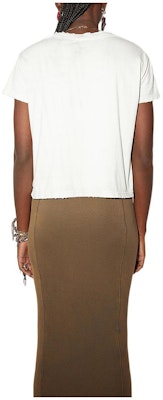 (W) Acne Studios SS22 Kaos Logo Print Hijau Muda. AL0285-ABH Lookbook (W) Acne Studios SS22 Kaos Logo Print Hijau Muda. AL0285-ABH