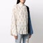 Purchase (Women) Acne Studios SS22 Mixed Print Button-Up Long Sleeve Shirt White AC0360-ALD