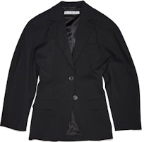 (Women) Acne Studios SS22 Oversized Relaxed Blazer Jacket Black. AH0185-900 (Women) Acne Studios SS22 Oversized Relaxed Blazer Jacket Black. AH0185-900