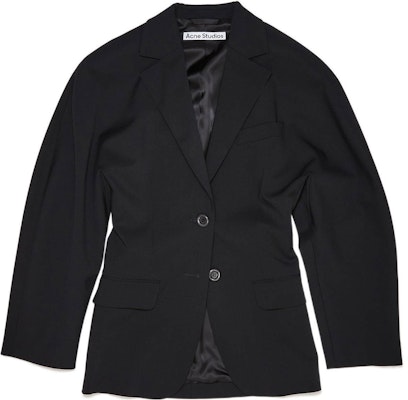 (W) Blazer Oversized Relajado Acne Studios SS22 Negro. AH0185-900 Order (W) Blazer Oversized Relajado Acne Studios SS22 Negro. AH0185-900