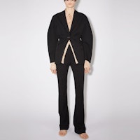 Lookbook (W) Acne Studios SS22宽松版型西装外套 黑色. AH0185-900