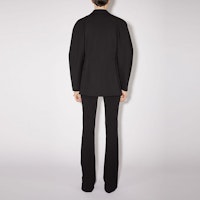 Shop (W) Acne Studios SS22宽松版型西装外套 黑色. AH0185-900