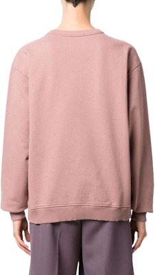 (Women) Acne Studios SS22 Pink Logo Crewneck Pullover Sweatshirt . AI0067-AD1 Shop (Women) Acne Studios SS22 Pink Logo Crewneck Pullover Sweatshirt . AI0067-AD1