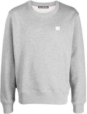 (W) Sudadera Gris de Manga Larga Acne Studios SS23 con Logo de Cara. CI0140-X92 Buy (W) Sudadera Gris de Manga Larga Acne Studios SS23 con Logo de Cara. CI0140-X92