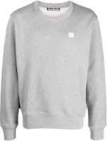 (W) Sudadera Gris de Manga Larga Acne Studios SS23 con Logo de Cara. CI0140-X92 Order (W) Sudadera Gris de Manga Larga Acne Studios SS23 con Logo de Cara. CI0140-X92