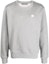 Order (W) Sudadera Gris de Manga Larga Acne Studios SS23 con Logo de Cara. CI0140-X92