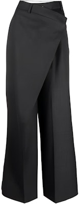 (Women) Acne Studios SS23 High-Waisted Wide-Leg Knit Sweatpants Black. AK0642-902 Buy (Women) Acne Studios SS23 High-Waisted Wide-Leg Knit Sweatpants Black. AK0642-902