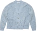 Order (Women) Acne Studios SS23 Light Blue Mohair Wool Blend Cardigan Sweater. A60464-AAL