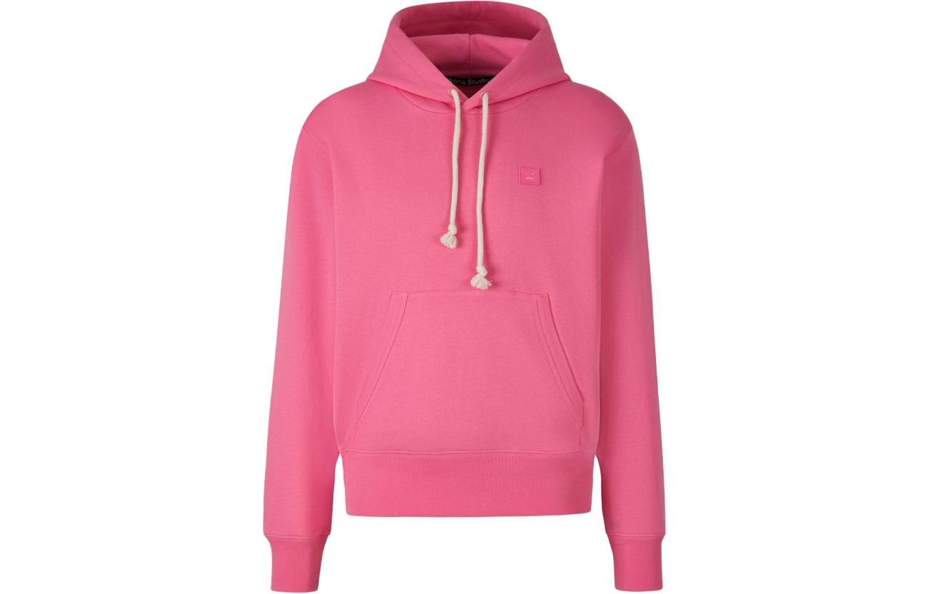 (Women) Acne Studios SS23  Pink Pullover Hoodie with Drawstrings. CI0141ACV