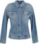 Order (Women) Acne Studios SS23 Slim Fit Denim Jacket Blue Retro Style Long Sleeve. A90501-228