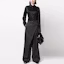 Lookbook (Women) Acne Studios SS23 Black Long Sleeve Button-Up Shirt AC0546-900