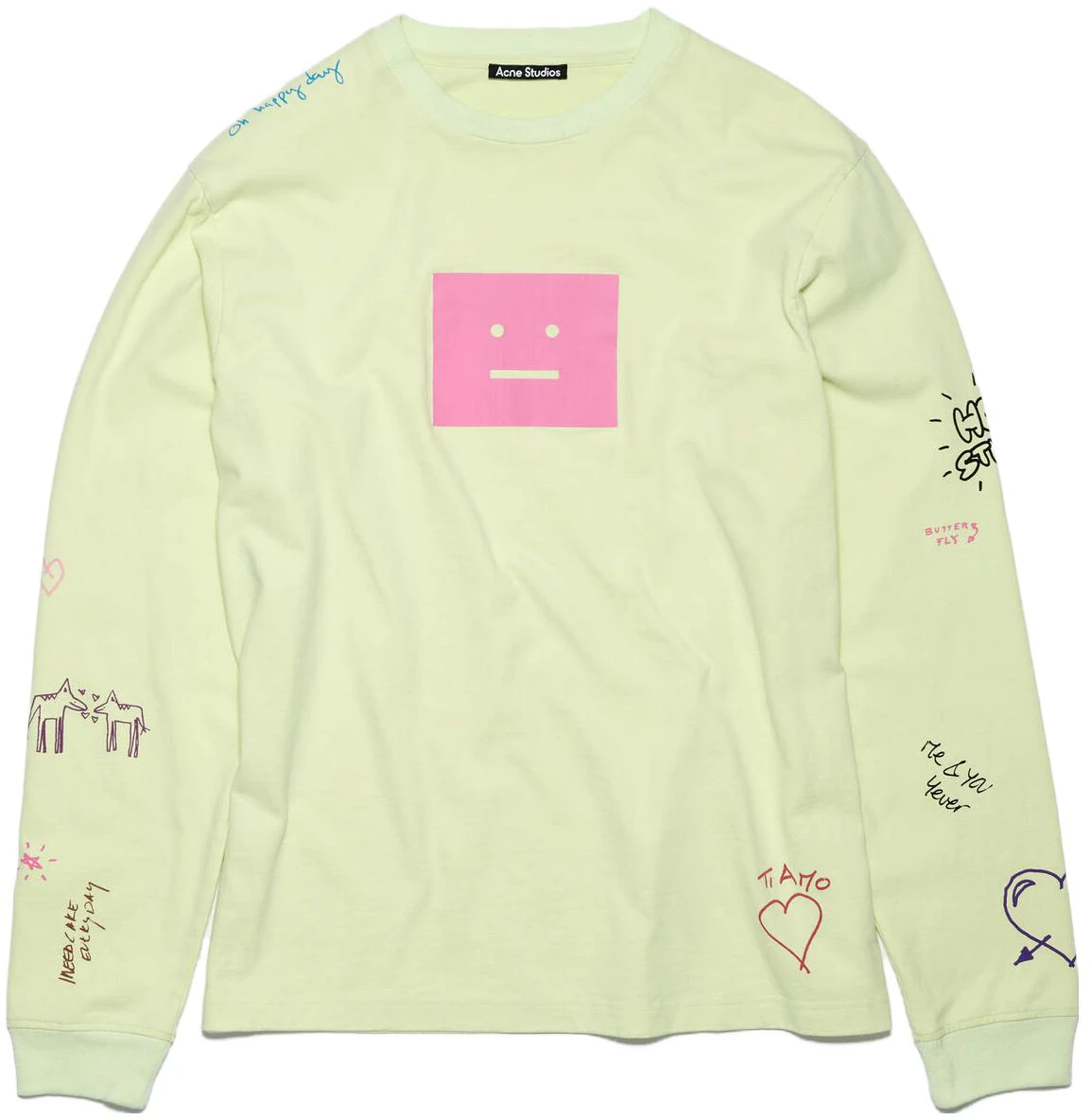 women-acne-studios-ss-23-graffiti-crewneck-long-sleeve-t-shirt-unisex-green-cl-0209-bki