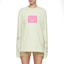 Cheap (Women) Acne Studios SS23 Graffiti Crewneck Long Sleeve T-Shirt Unisex Green. CL0209-BKI